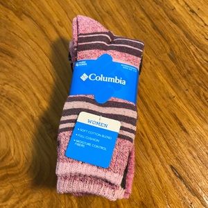 NWT Columbia W’s Crew Socks